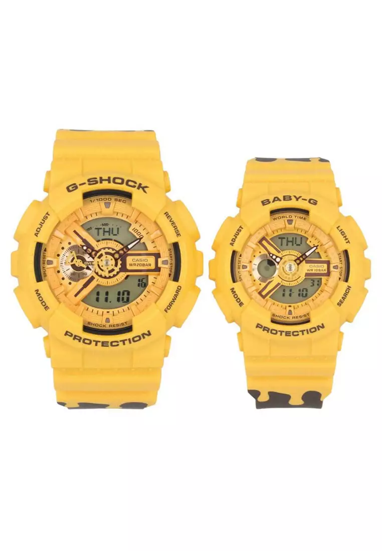 Jam couple g shock hotsell baby g