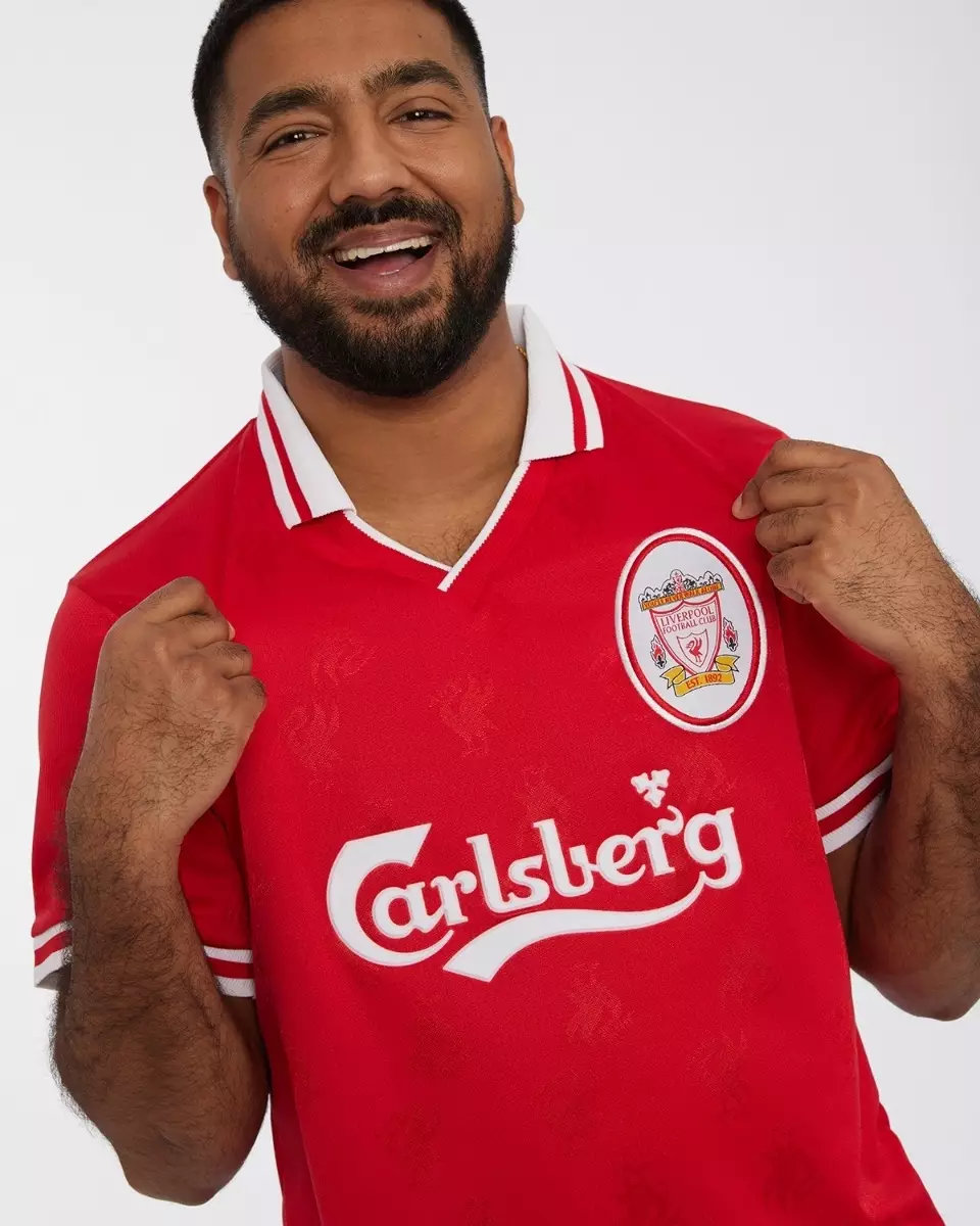 Liverpool FC 1996-1998 Home Shirt Men - Official LFC Jersey Original Pria