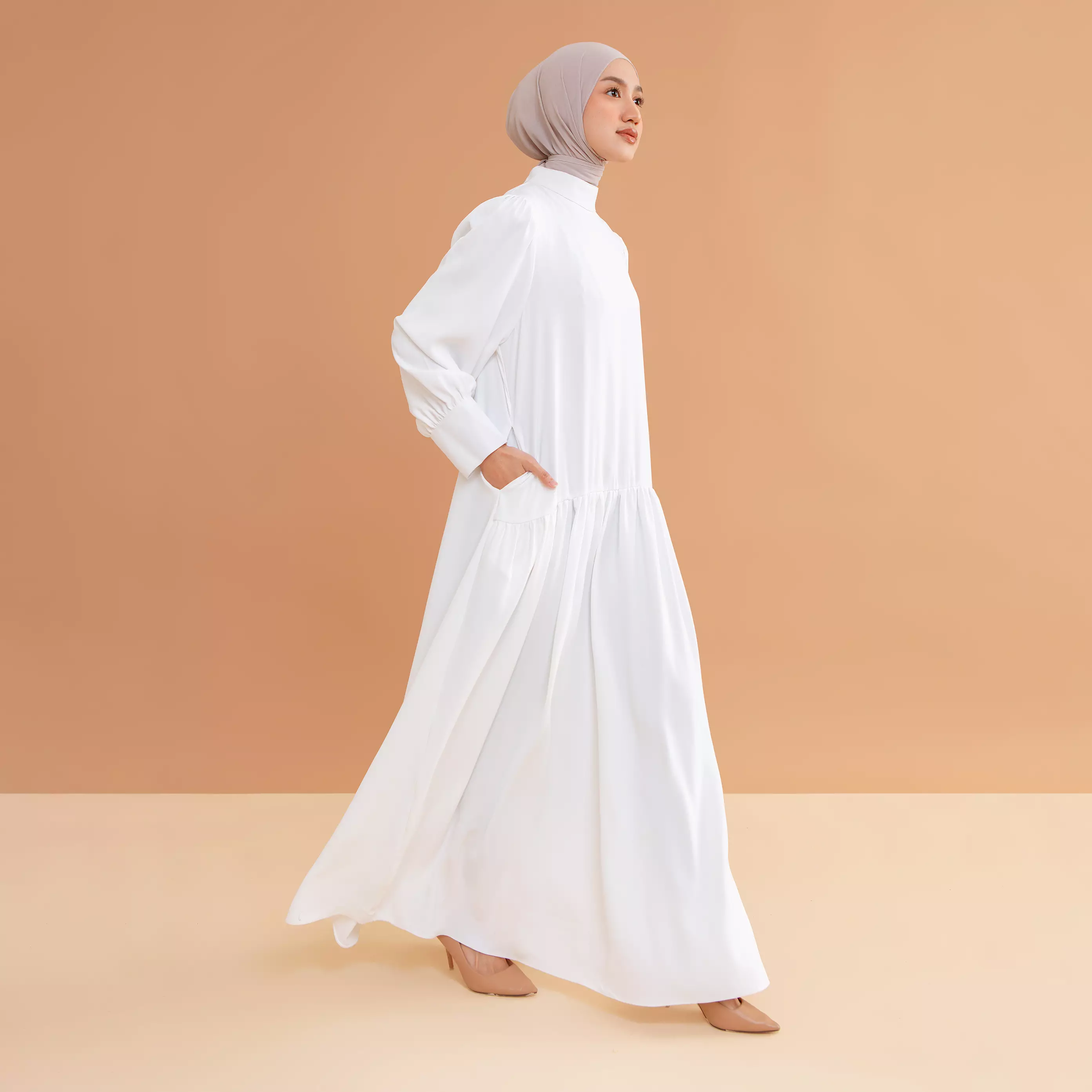 Lesti Dress Lozy x Lesti Broken White 