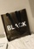 A FRENZ black AFRENZ Transparent PVC Tote Bag 326A6AC7BB355DGS_3