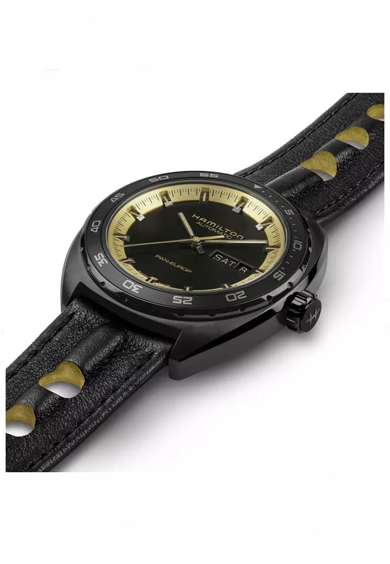 AMERICAN CLASSIC PAN EUROP DAY DATE AUTOMATIC MEN WATCH (HMT-H35425730)