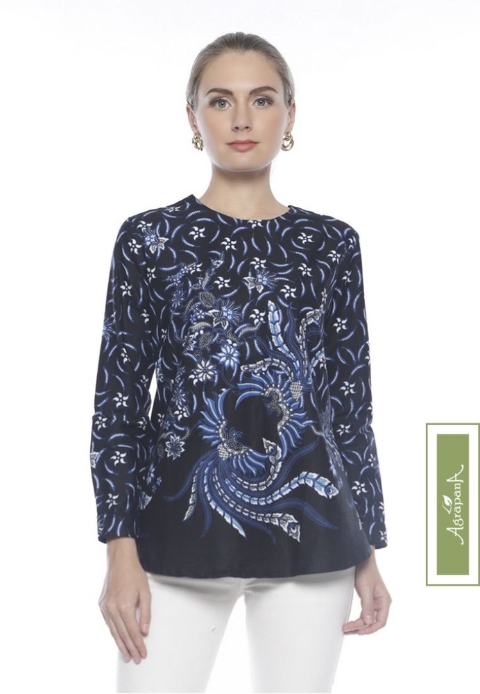 Jual Agrapana Abhitah Baju Blouse Batik Wanita  Blus  Batik 