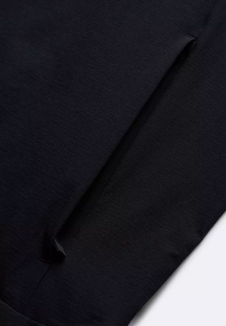 K- SWISS X ANDREY RUBLEV 男裝 LOGO 寬鬆方格暗紋連帽外套