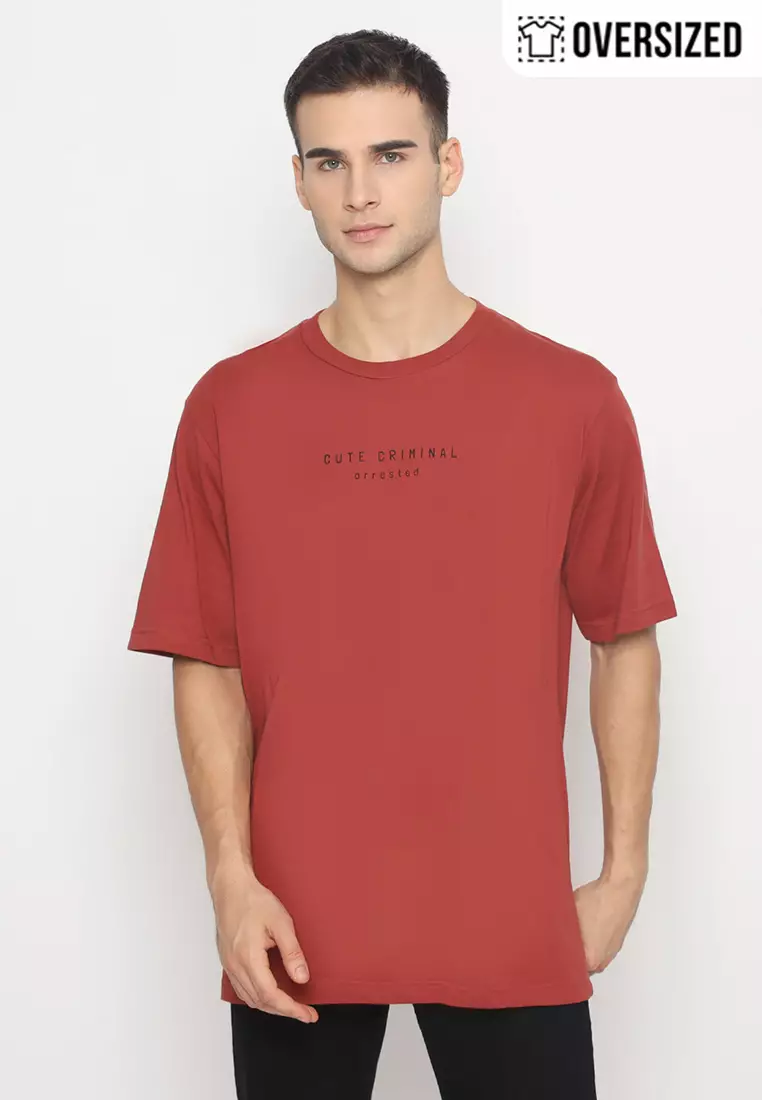 RBJ Unisex T-Shirt Teddy Cotton Combed Oversized Pria 2079350011