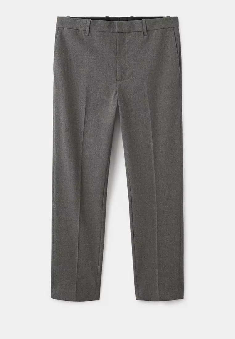 Fluid Regular-Fit Trousers