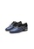 House of Avenues blue Ladies Crinkle Upper Lace Up Oxford Shoe 4140 Blue BCE21SH95FBB61GS_2