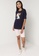 UniqTee blue Girl In Phone Crew Neck Tee 20246AAB4BD068GS_4