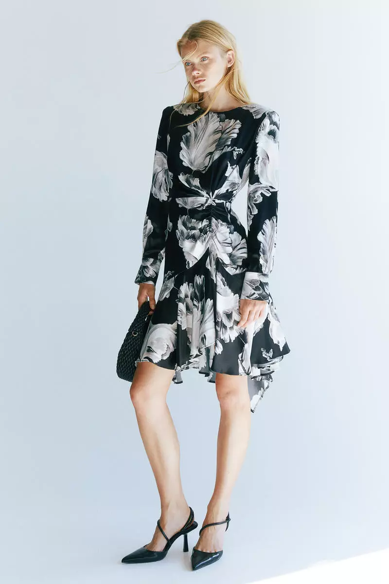 Gathered dress
