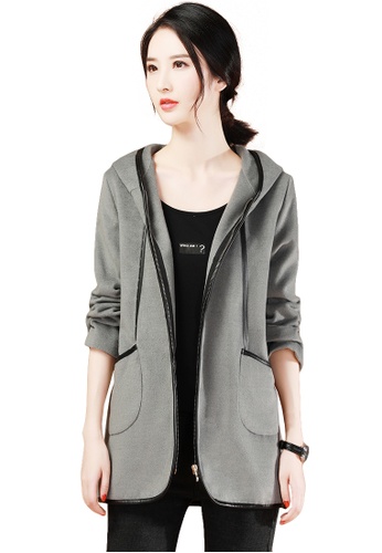 Buy A In Girls Fashion Hooded Warm Wool Coat Online Zalora Malaysia