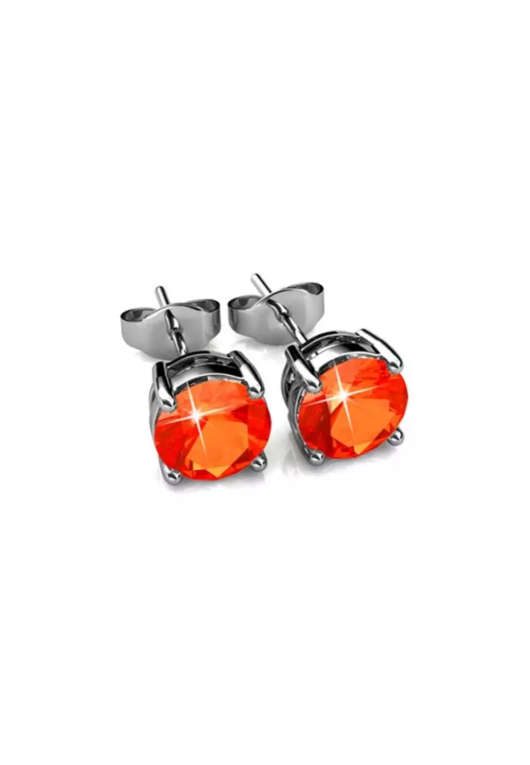 7 Pairs Earrings - 7 Pasang Anting Crystal Swarovski by Her Jewellery