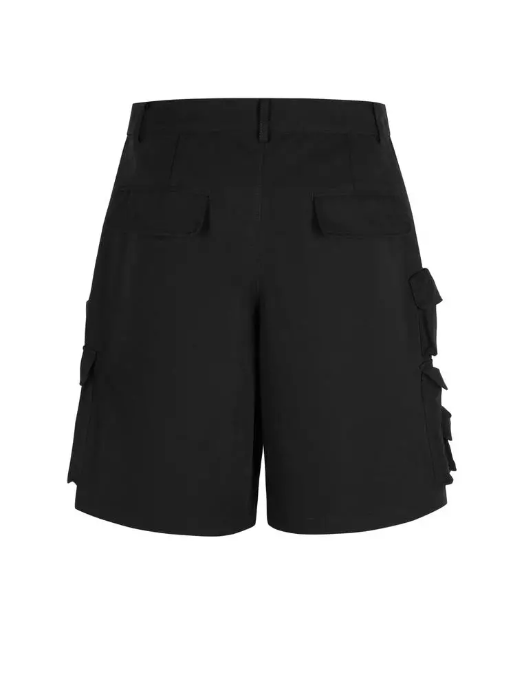 Simple Straight Mid-Length Pants