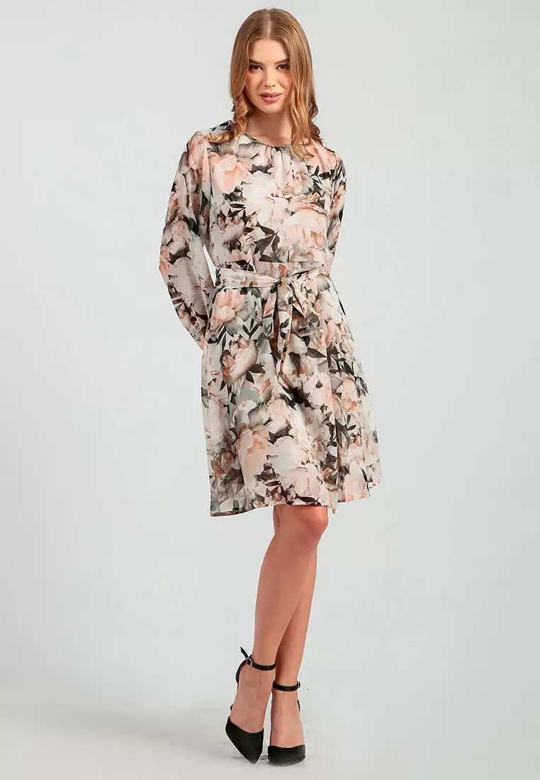 Chanira Kyra Dress-Snow Multi