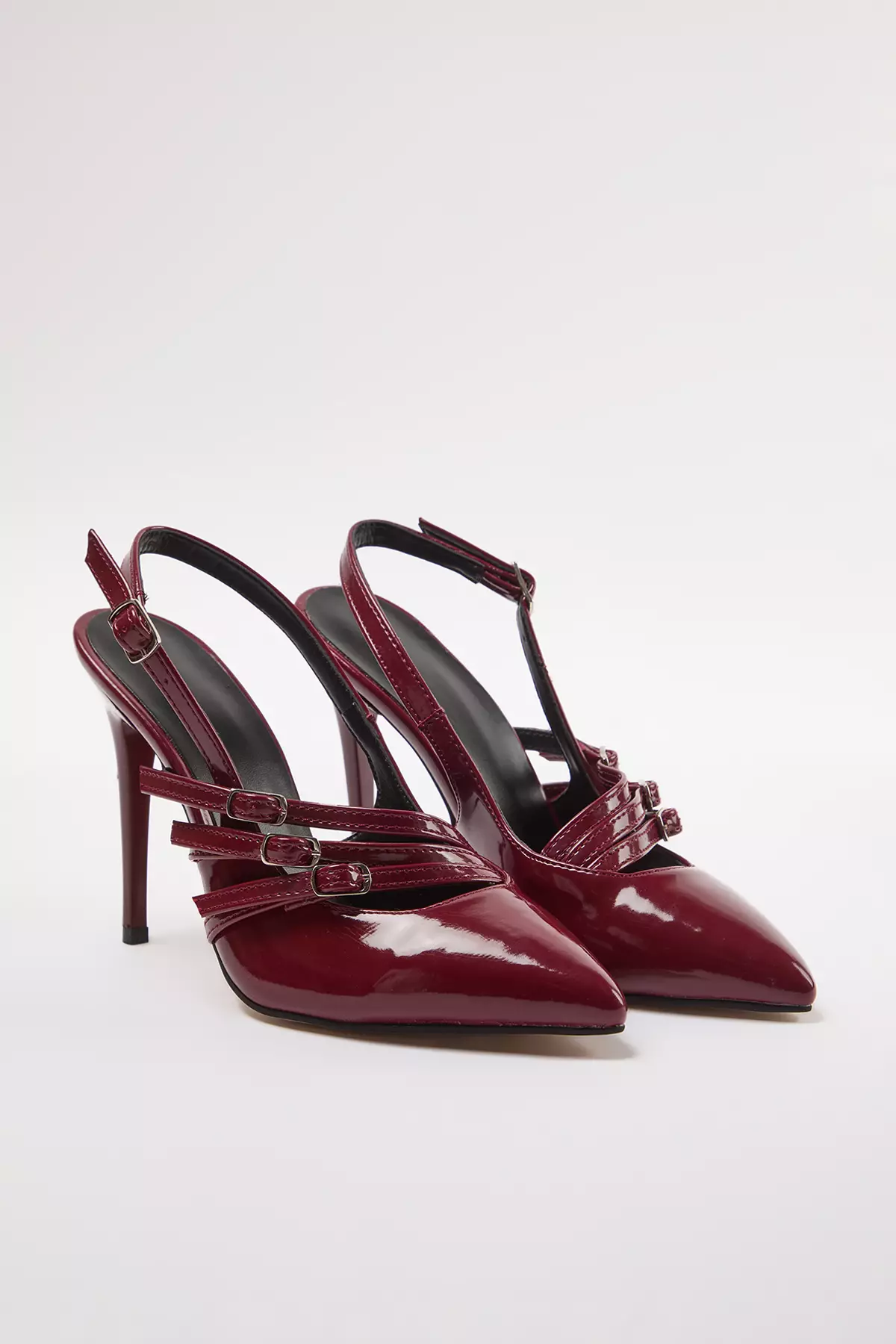 Buckled High Heels