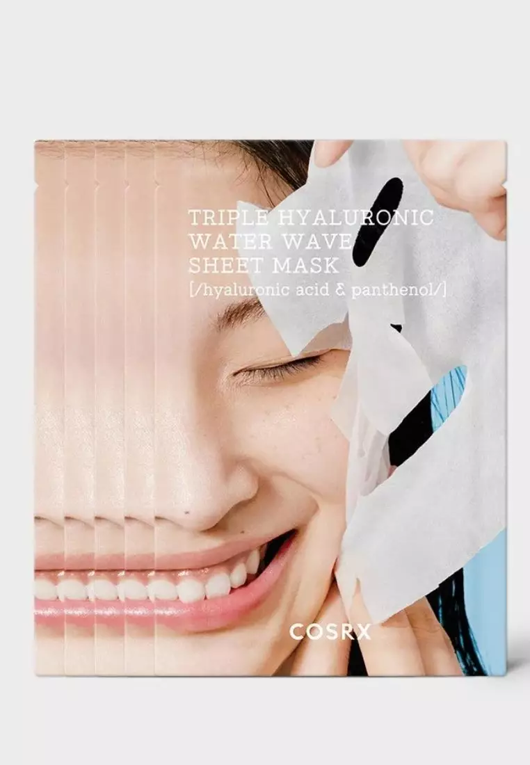 Cosrx Hydrium Triple Hyaluronic Water Wave Sheet Mask 1's(Exp:2027.08)