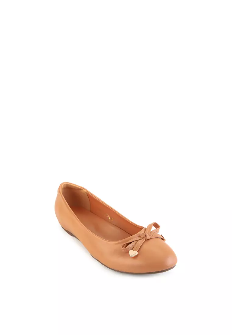 Lainey R2485-2 Flat Shoes Brown