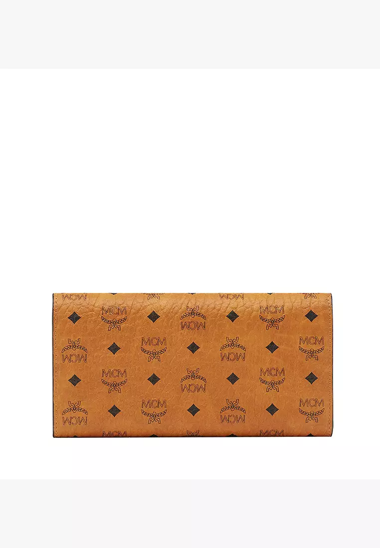 Buy MCM Trifold Wallet in Visetos Original 2024 Online ZALORA