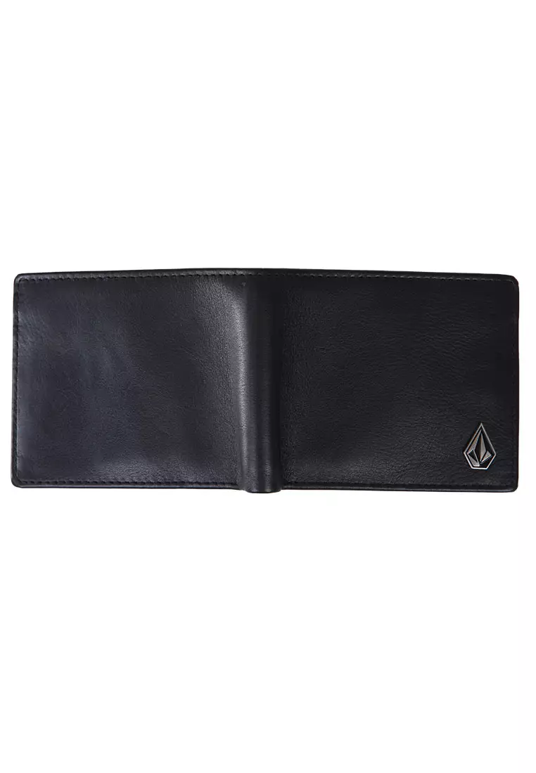 MLW SINGLE STONE LEATHER WALLET BLACK