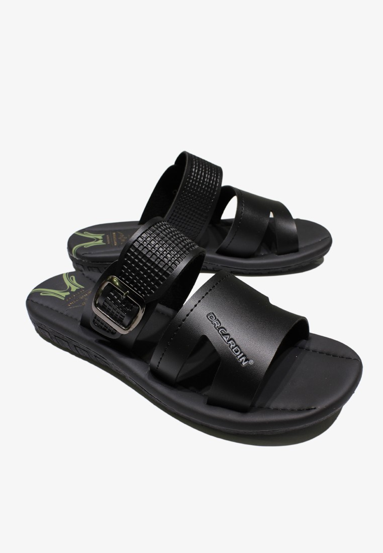 Dr Cardin Synthetic Leather Cushioned Men Sandals D-GHN-7963