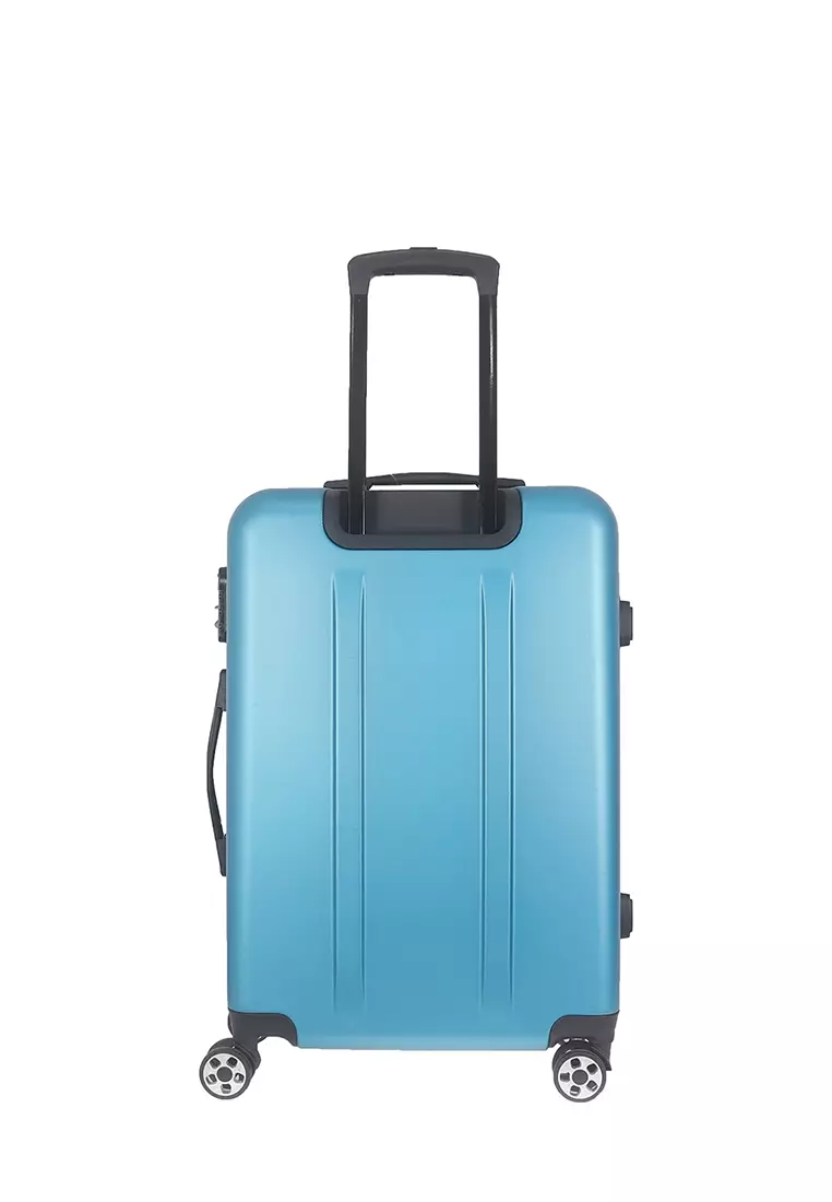 Koper - Trolley Case Polo Design 16501-08  24 inch Light Blue