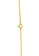 TOMEI TOMEI Dual-Tone Ribbon Necklace, Yellow Gold 916 45BC1AC899B3AAGS_2