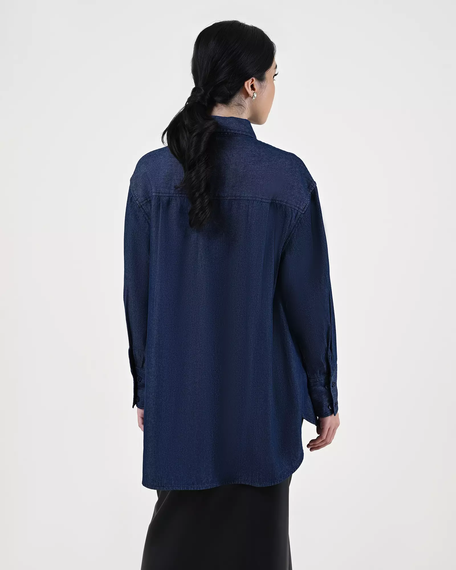 Geulis.id PIPER SHIRT - Darkdenim