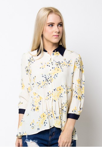 Angelica Yellow Blouse