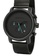 Milliot & Co. grey Cedric Black Leather Strap Watch 3BA6CAC8D98DDAGS_2