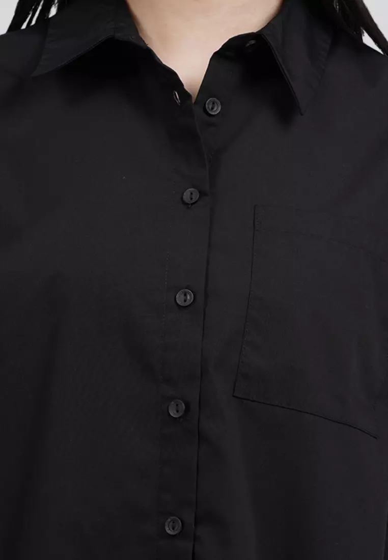 Easy Care Oversized Short Sleeve Shirt