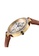 Gevril brown GV2 Women's Piemonte Stainkess Steel Case, White dial, Diamond Watch, Genuine Handmade Italian Brown Leather Strap 30626AC6D123BDGS_2
