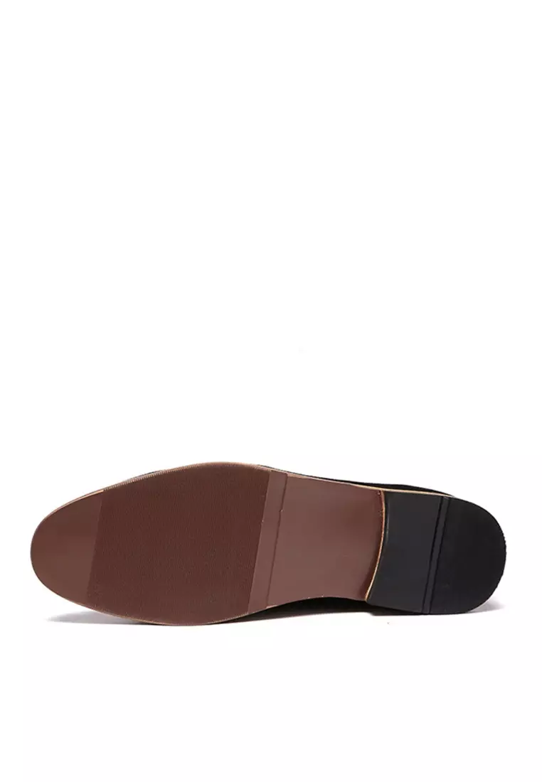 VANSA Cow Suede Loafers  VSM-C3322