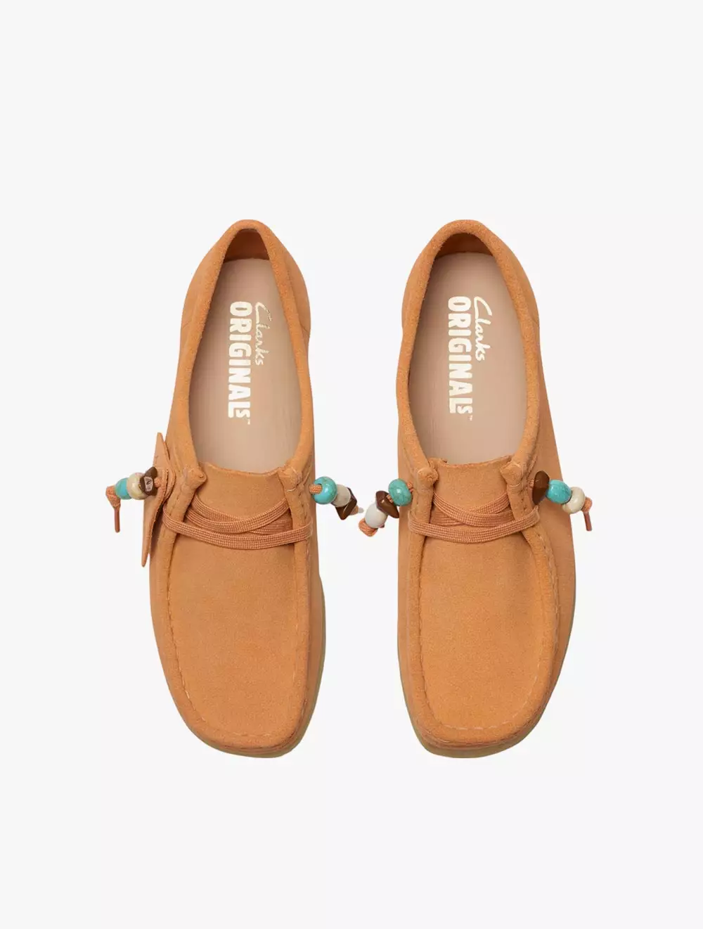 Clarks Wallabee Pale Peach Sde