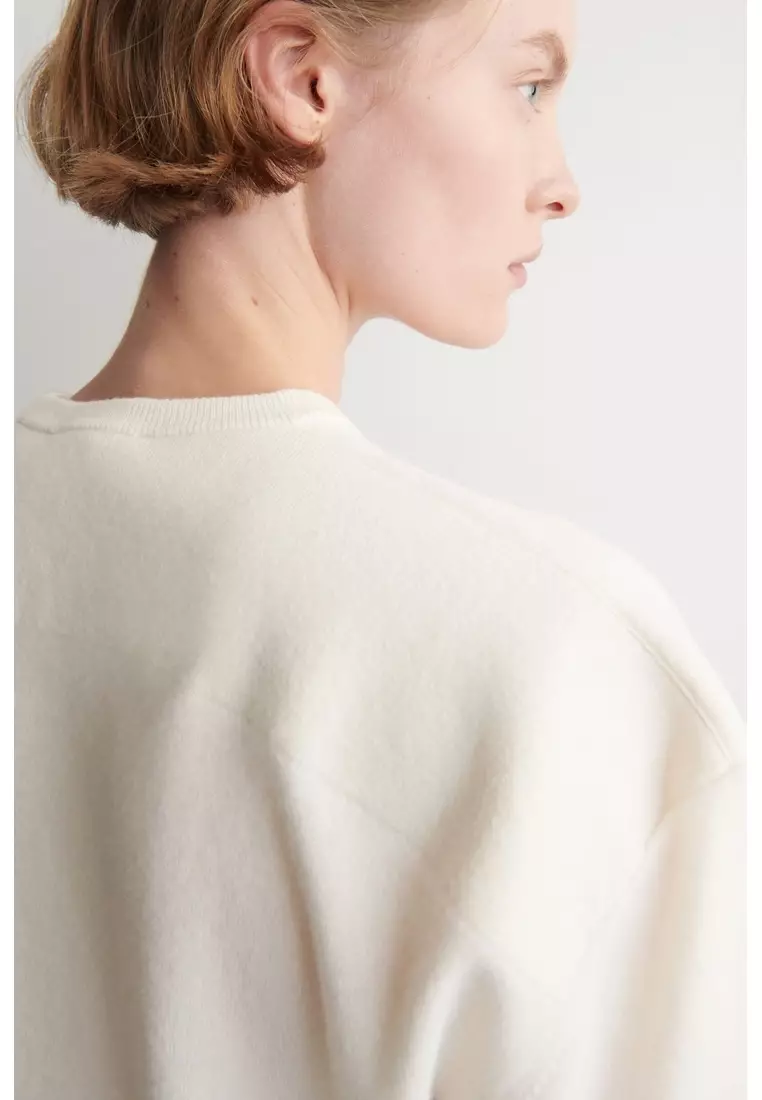 MERINO WOOL CREW-NECK JUMPER
