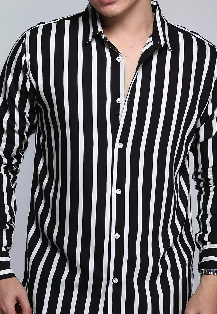 Black Stripe Shirt