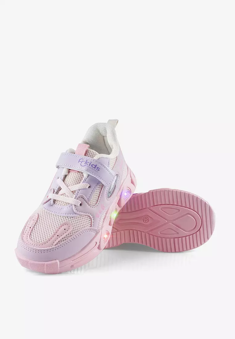 Sepatu Sneakers Anak LED Lampu Menyala T.Eren