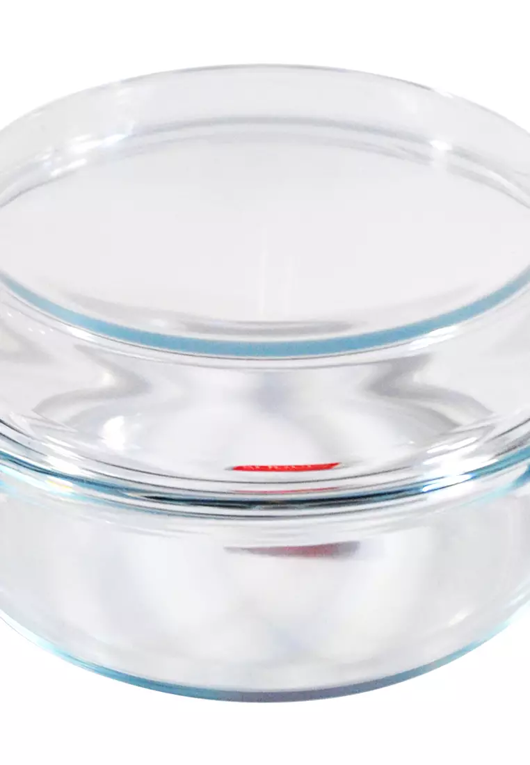 Buy Slique Premium Borosilicate Oval Glass Baking Dish Microwave & Oven