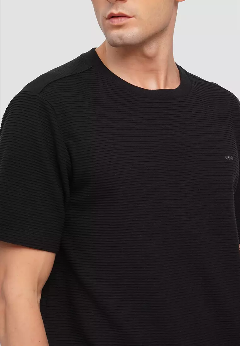 O.O.O. Textured T-Shirt