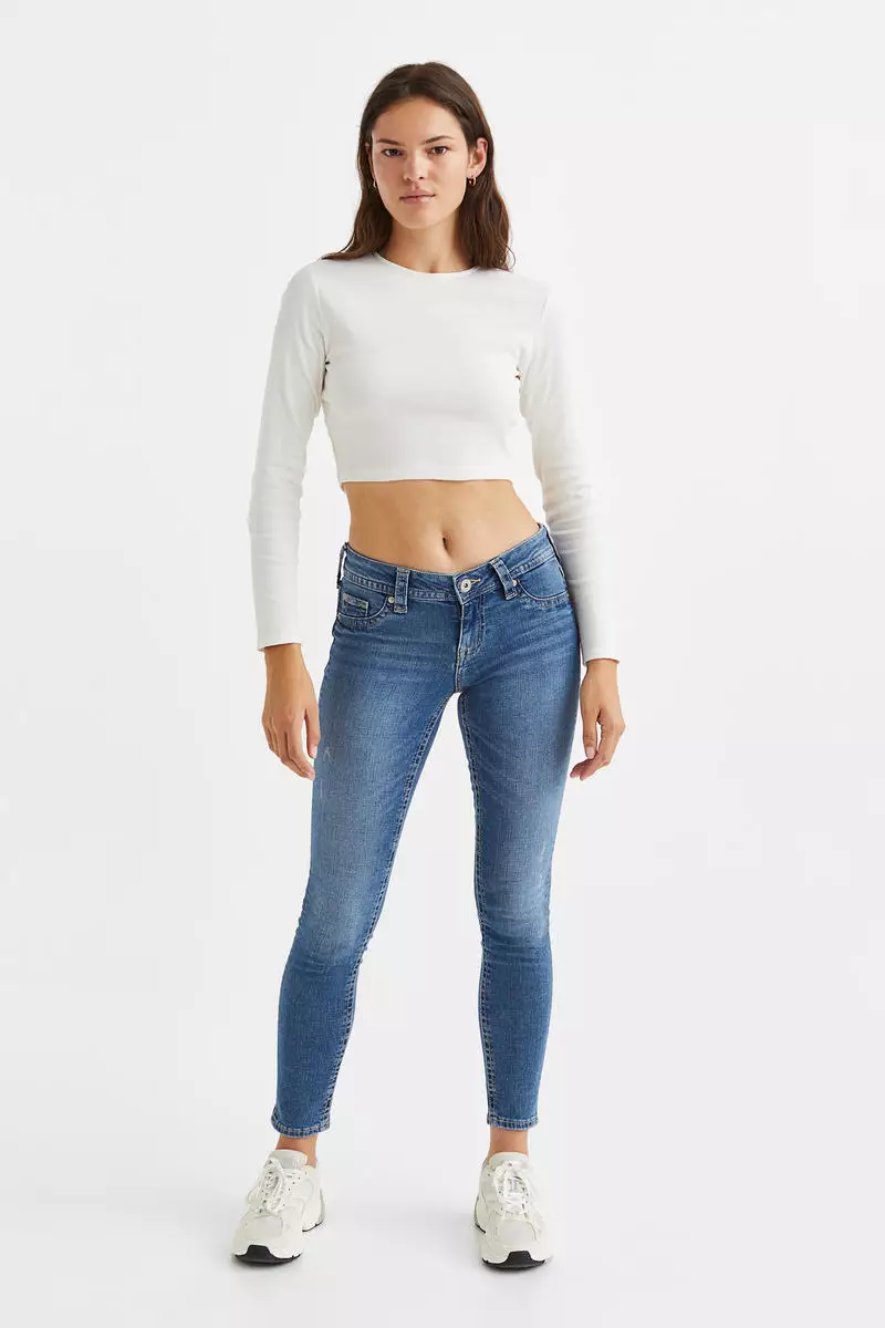 Buy Go Colors Women Dusty Solid Super Stretch Jeggings - Blue Online
