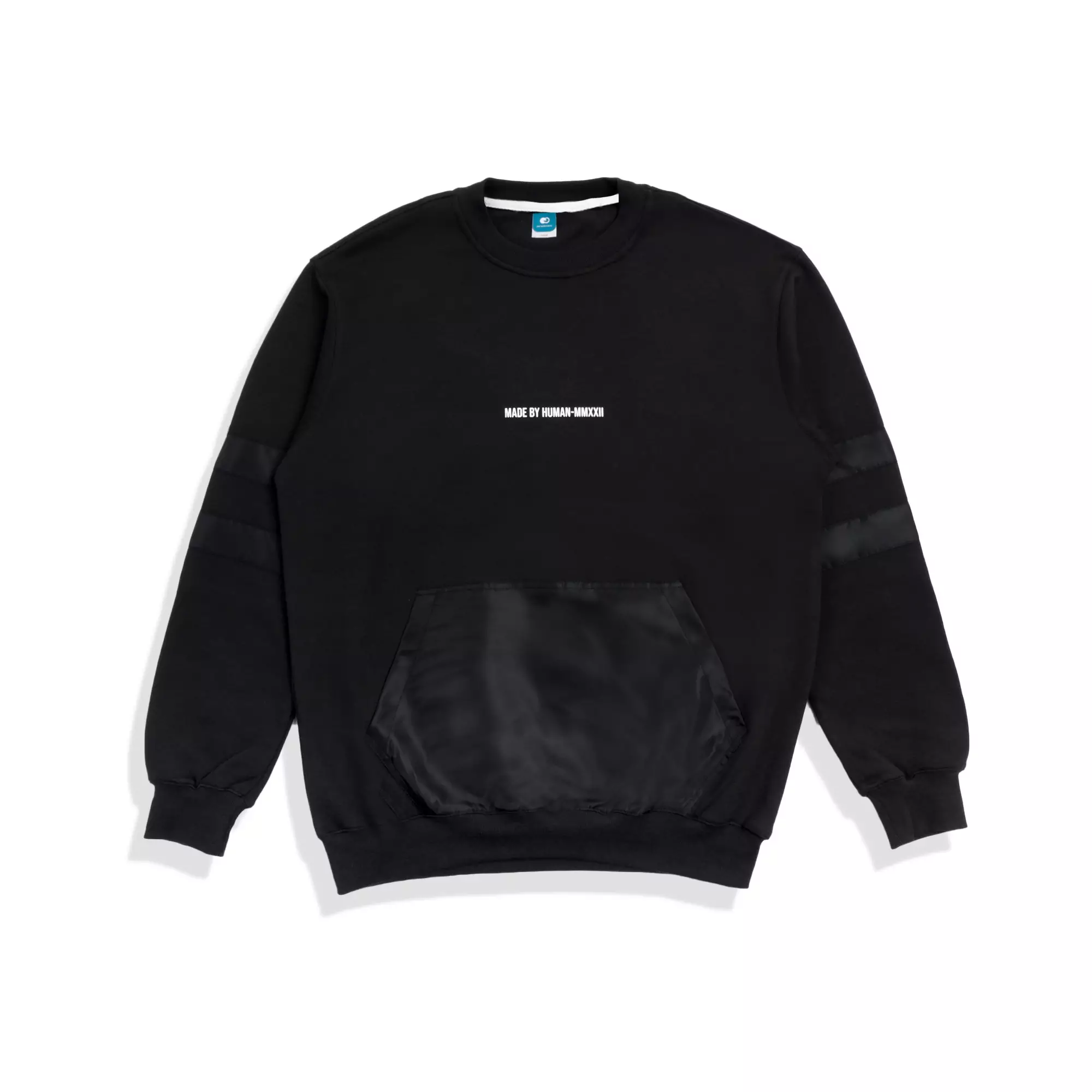 GKP Amstrong Crewneck Black 02 Sweater Cotton Fleece