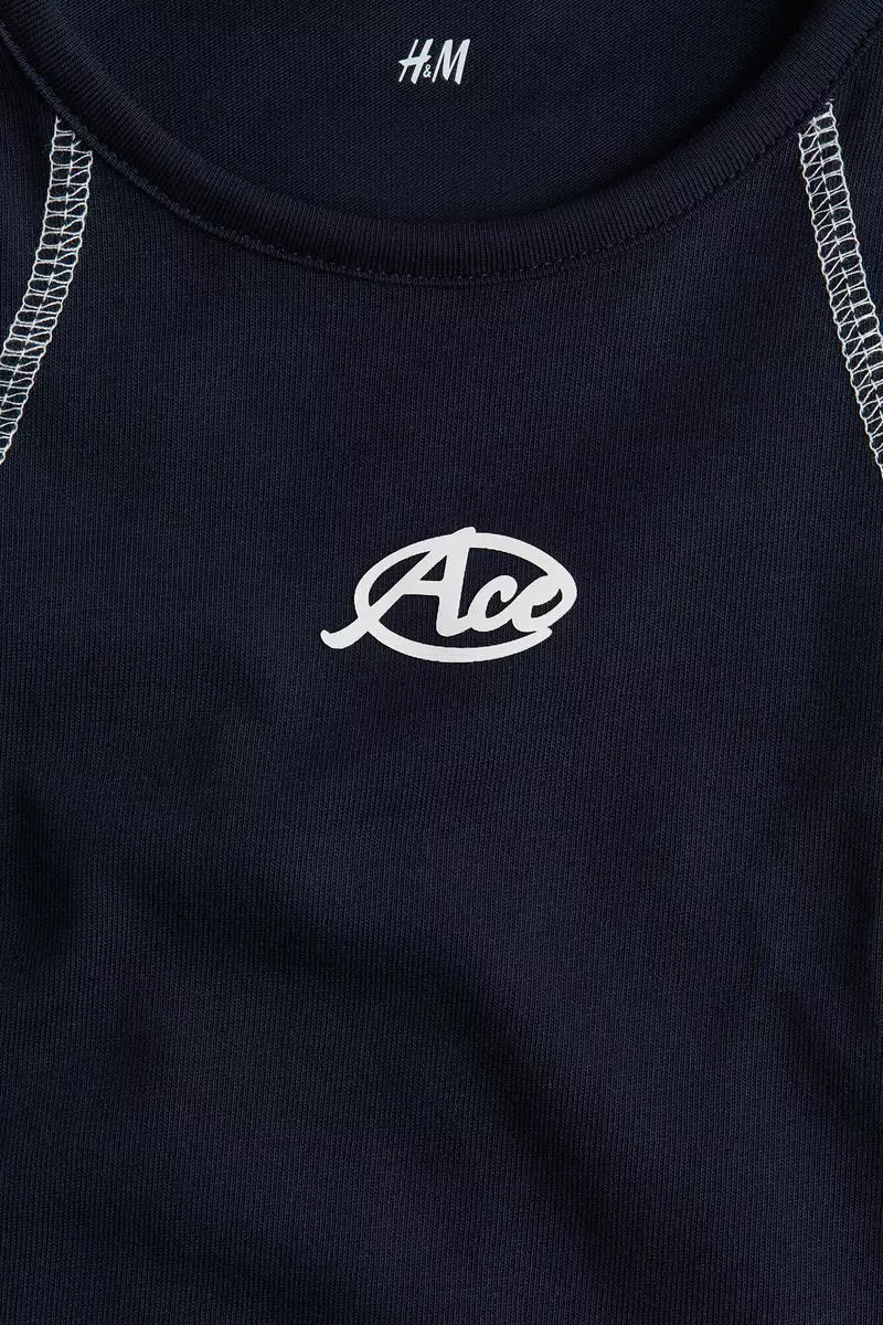 COOLMAX® Flatlock-seam vest top