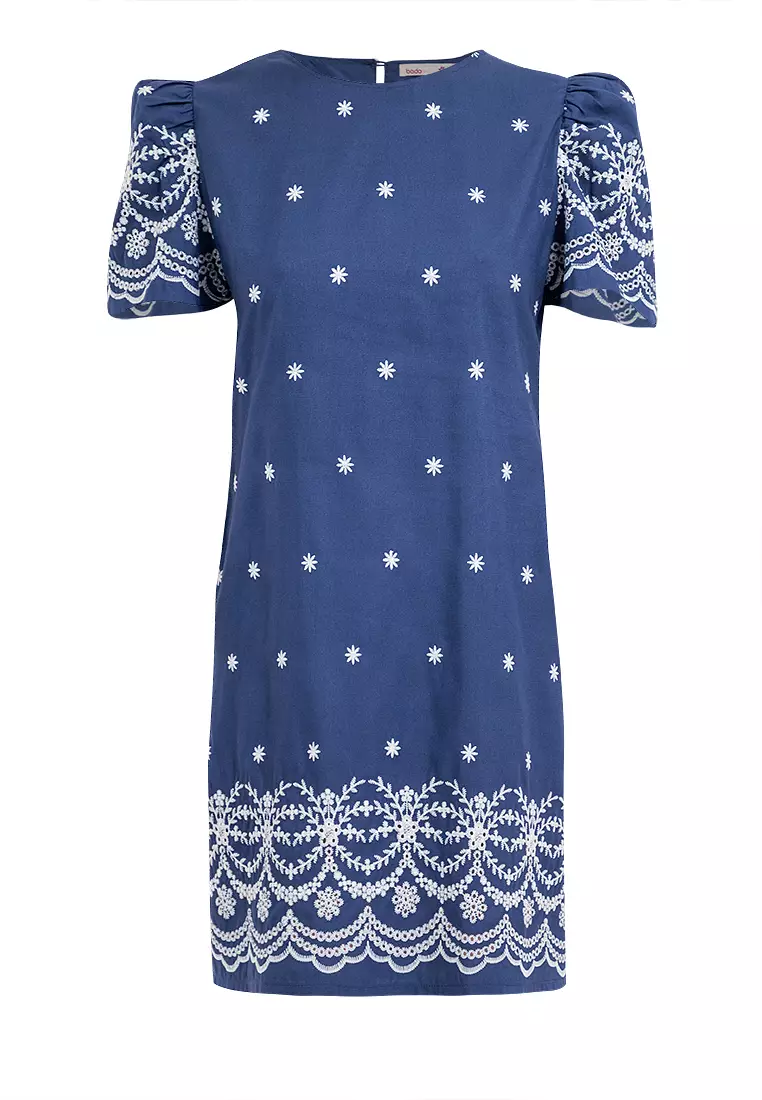 ARLO Embroidered Filipiniana Shift Dress