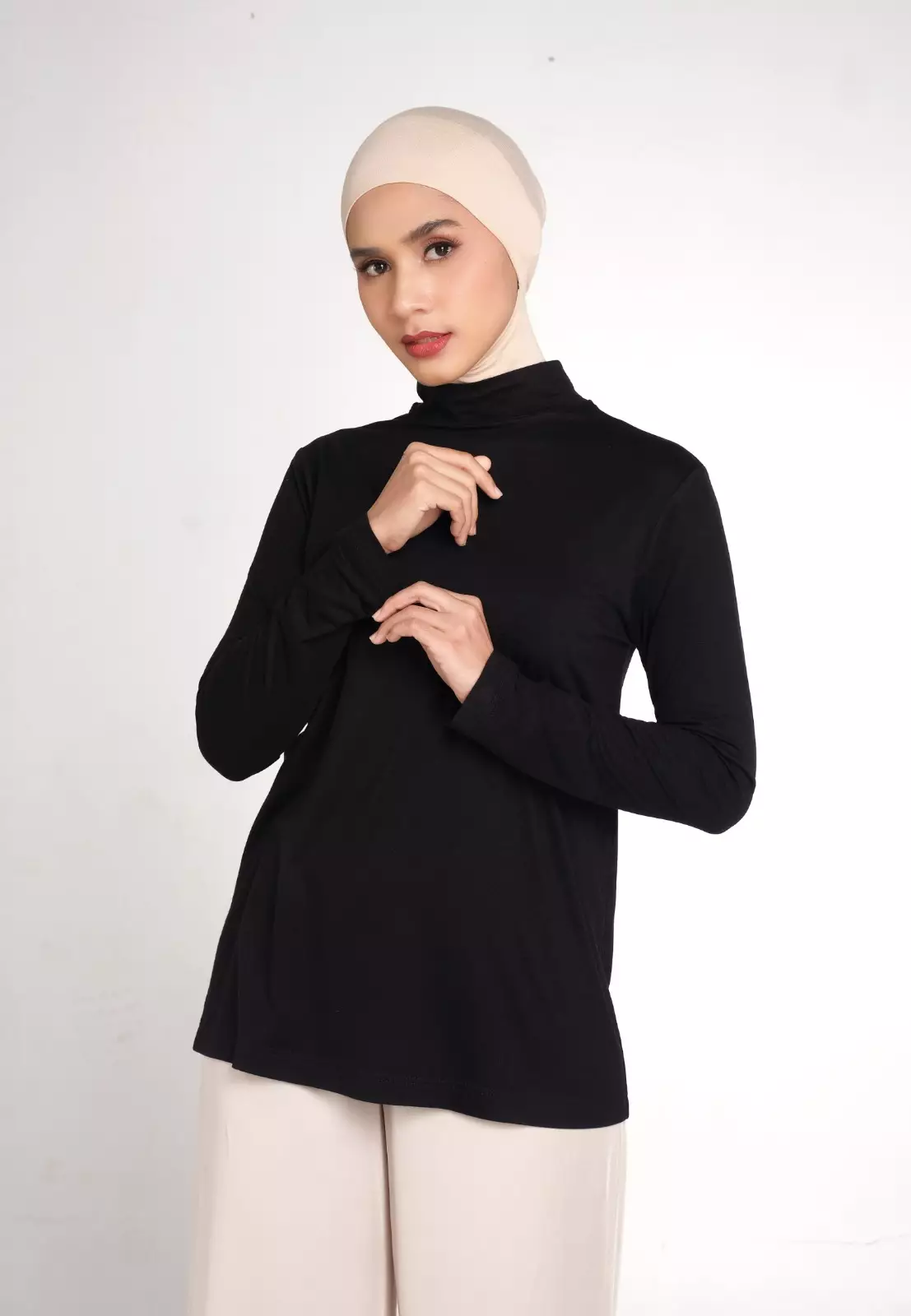 Villie Inner Black | Inner Blouse
