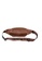 Lara brown Men Zipper Belt Bag - Brown A536CACF2C0A08GS_3