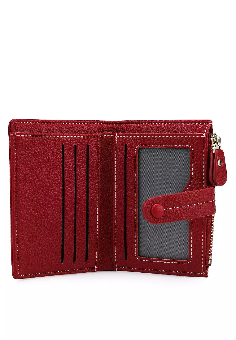 Buy Unisa Pebbled Bi-Fold Medium Ladies Wallet 2024 Online | ZALORA