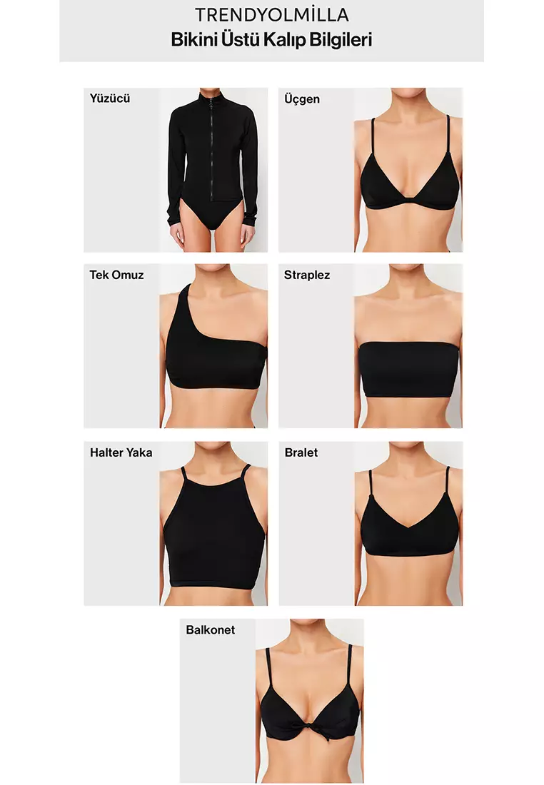 Accessory Glitter Premium Fabric Brazilian Bikini Set