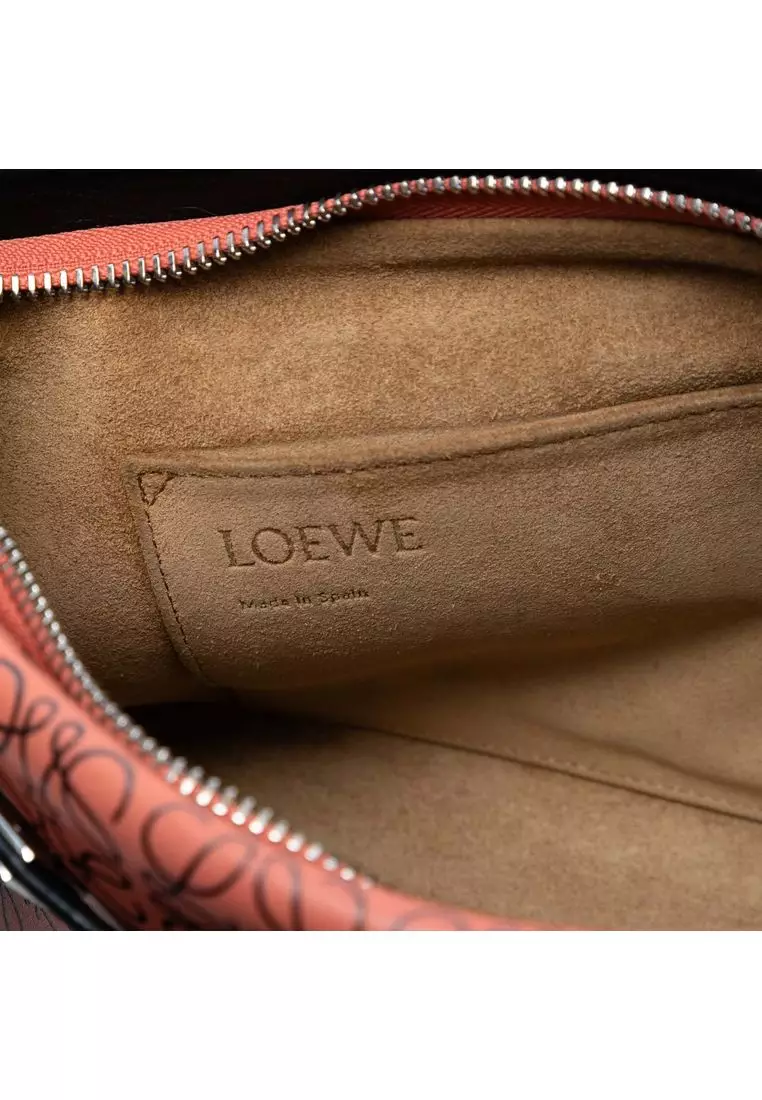 Pre-Loved Loewe Small Repeat Anagram Leather Missy Satchel