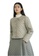 TAV grey [Korean Designer Brand] Quilted Ribbon Jacket - Khaki Grey F3318AA08DBFB9GS_4