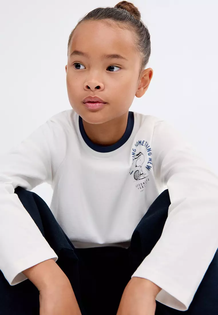 MANGO KIDS Snoopy Printed T-Shirt 2025 Buy MANGO KIDS Online