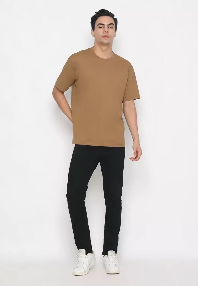 NX T-Shirt Cotton Combed Tebal Pria 207370411