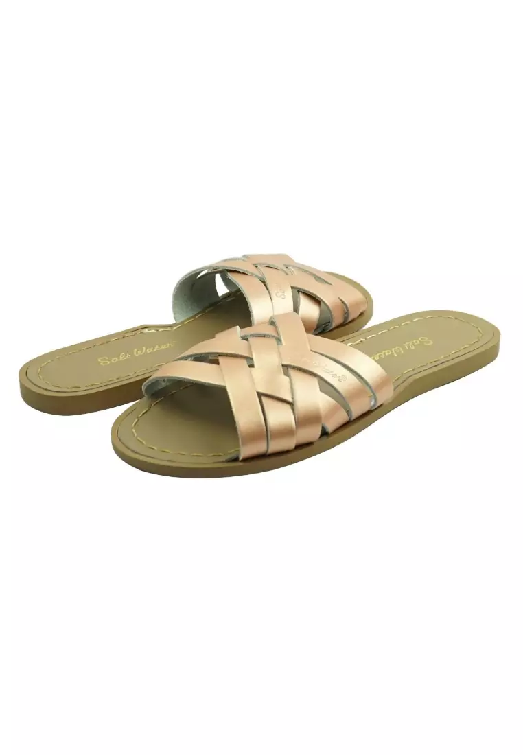 Salt-Water Retro Slide Rose Gold