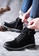 Twenty Eight Shoes black VANSA Stylish Leather Mid Boots VSM-B3320 29105SH8D37C73GS_5